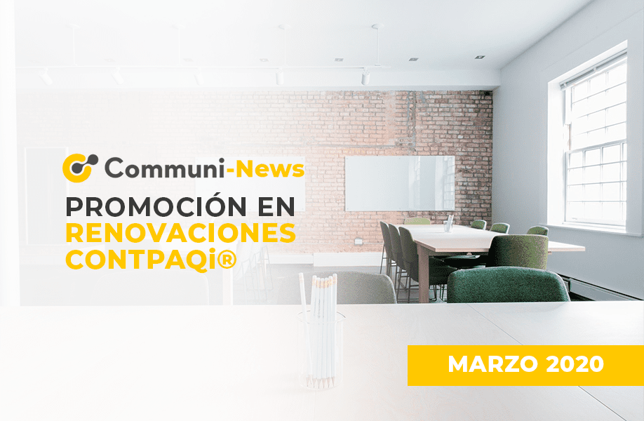 Promoción en renovaciones CONTPAQi®